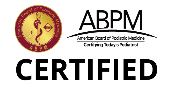 American Board of Podiatric Medicine — Board Certified